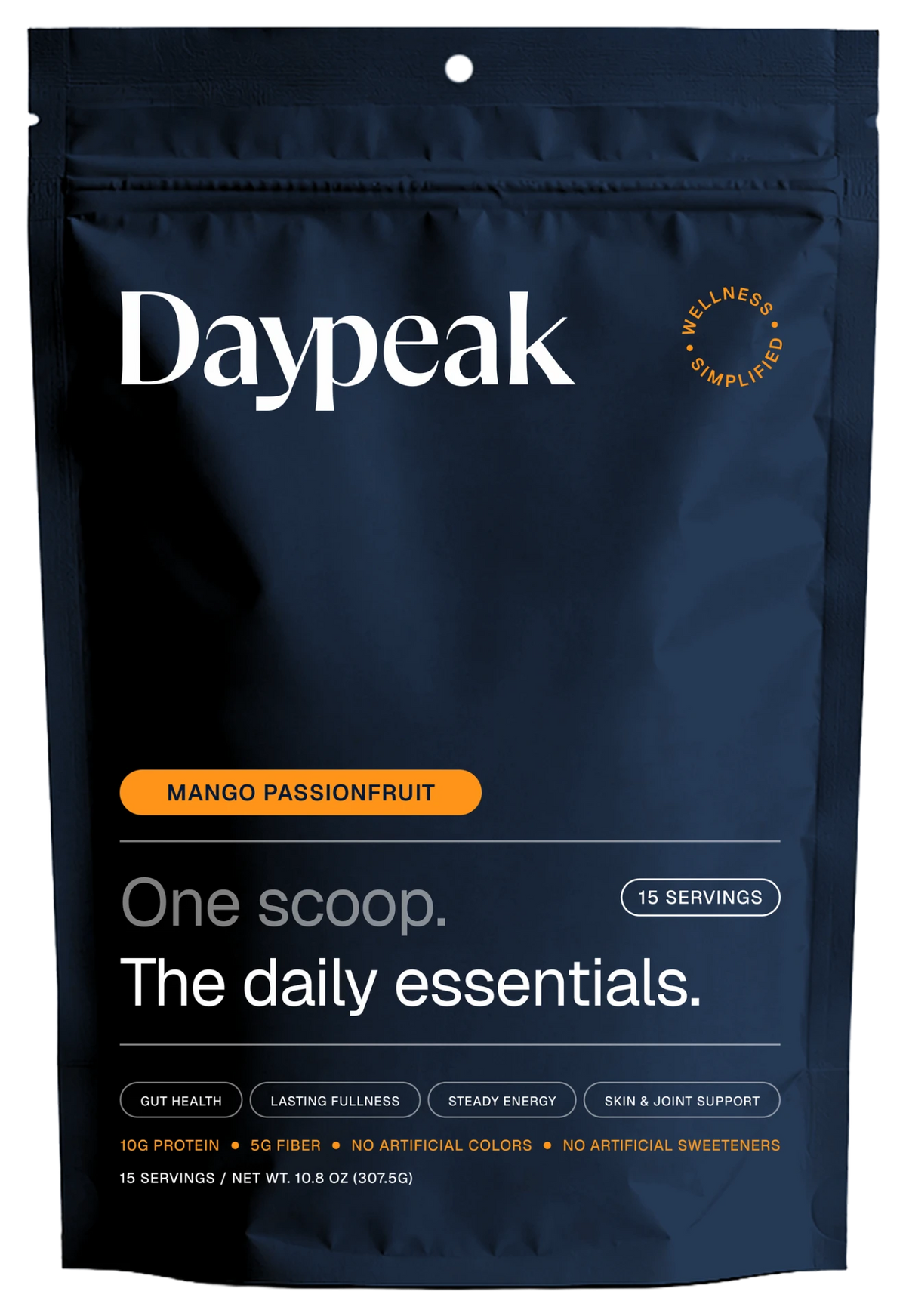 Daypeak Mango Passionfruit — 15-serving pouch